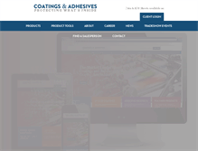 Tablet Screenshot of cacoatings.com
